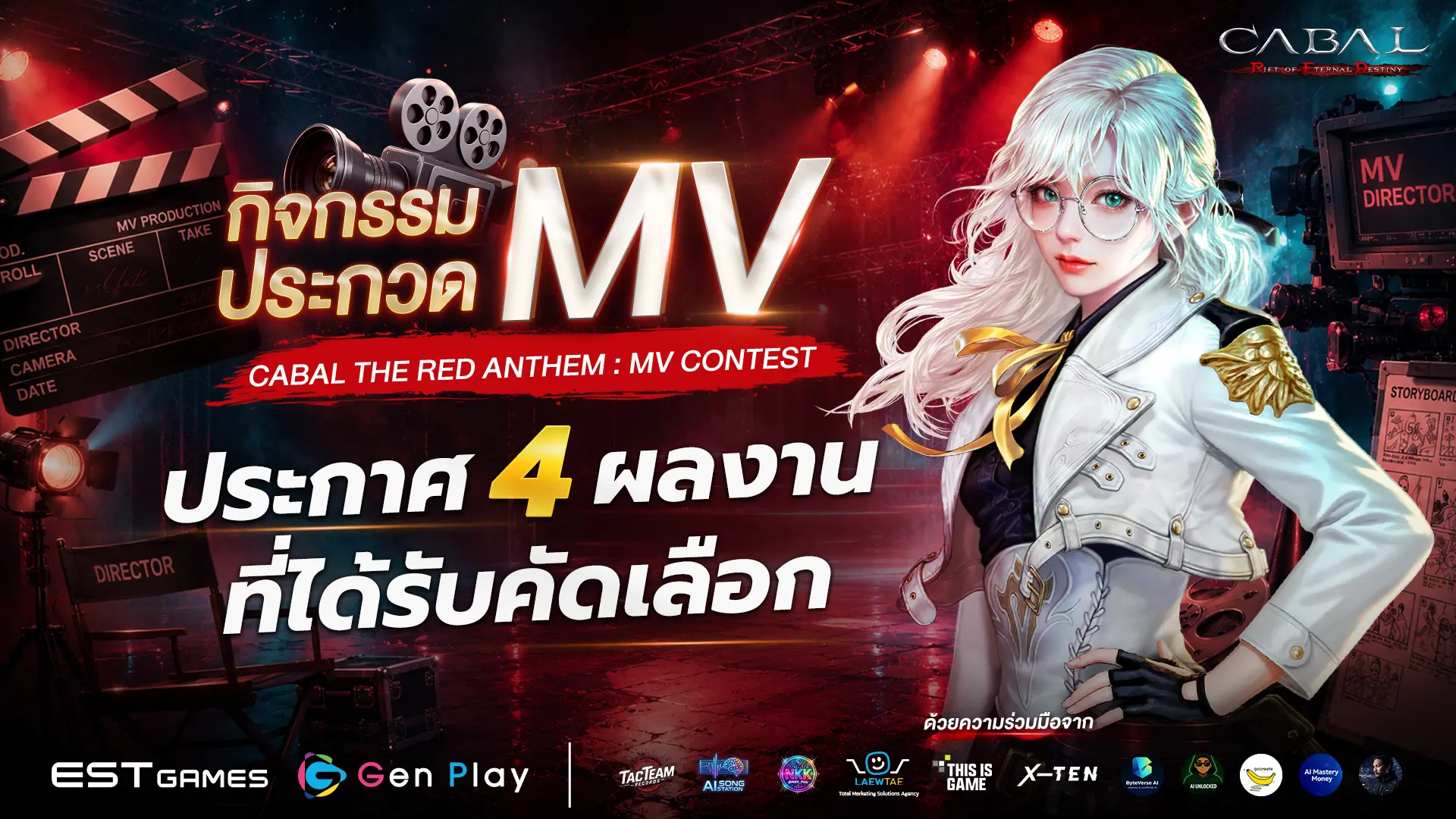 ประกาศผลงาน Best Concept และ ขวัญใจทีมงาน